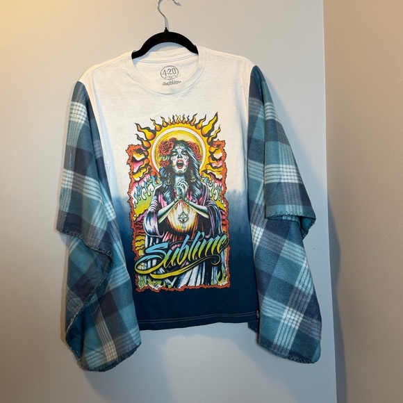 Sublime poncho up cycle fleece sides - Picture 7 of 10